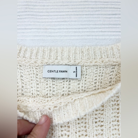 Gentle Fawn Cozy Cream Knit Sweater - Picture 4 of 13
